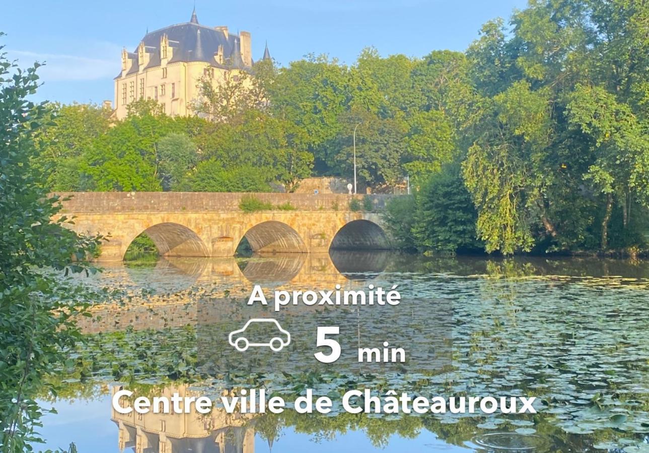Apartamento Le Haussmann ⸱ Stationnement Gratuit ⸱ Fibre Déols Exterior foto